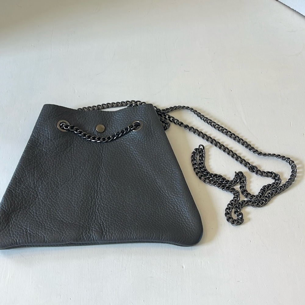 Genuine Italian Leather Crossbody Handbag